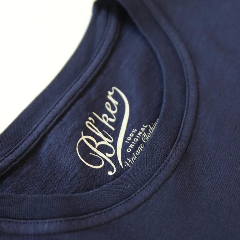 Basic Tee Navy - Image 3