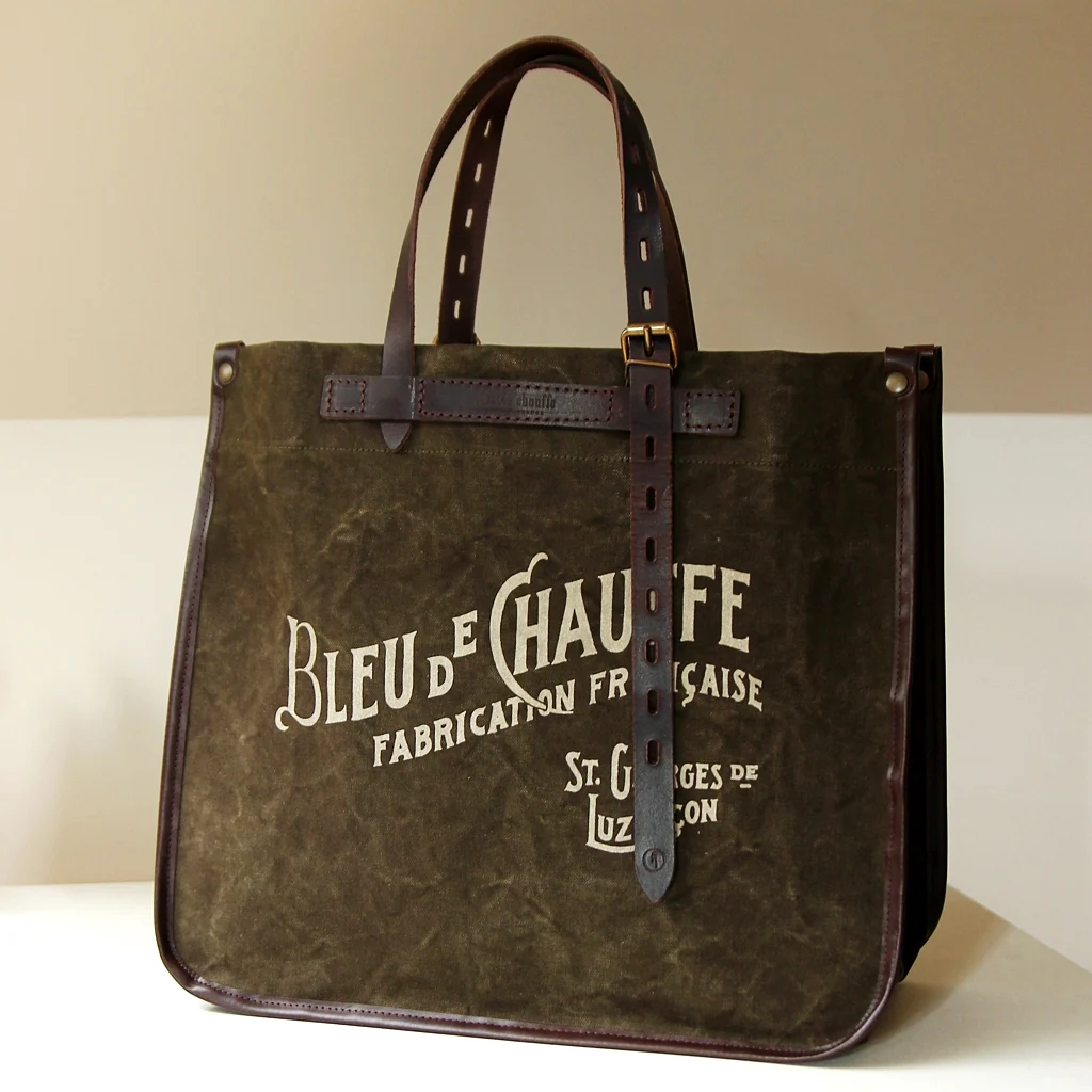 Bazar Tote Bag - Dark Khaki - Image 2
