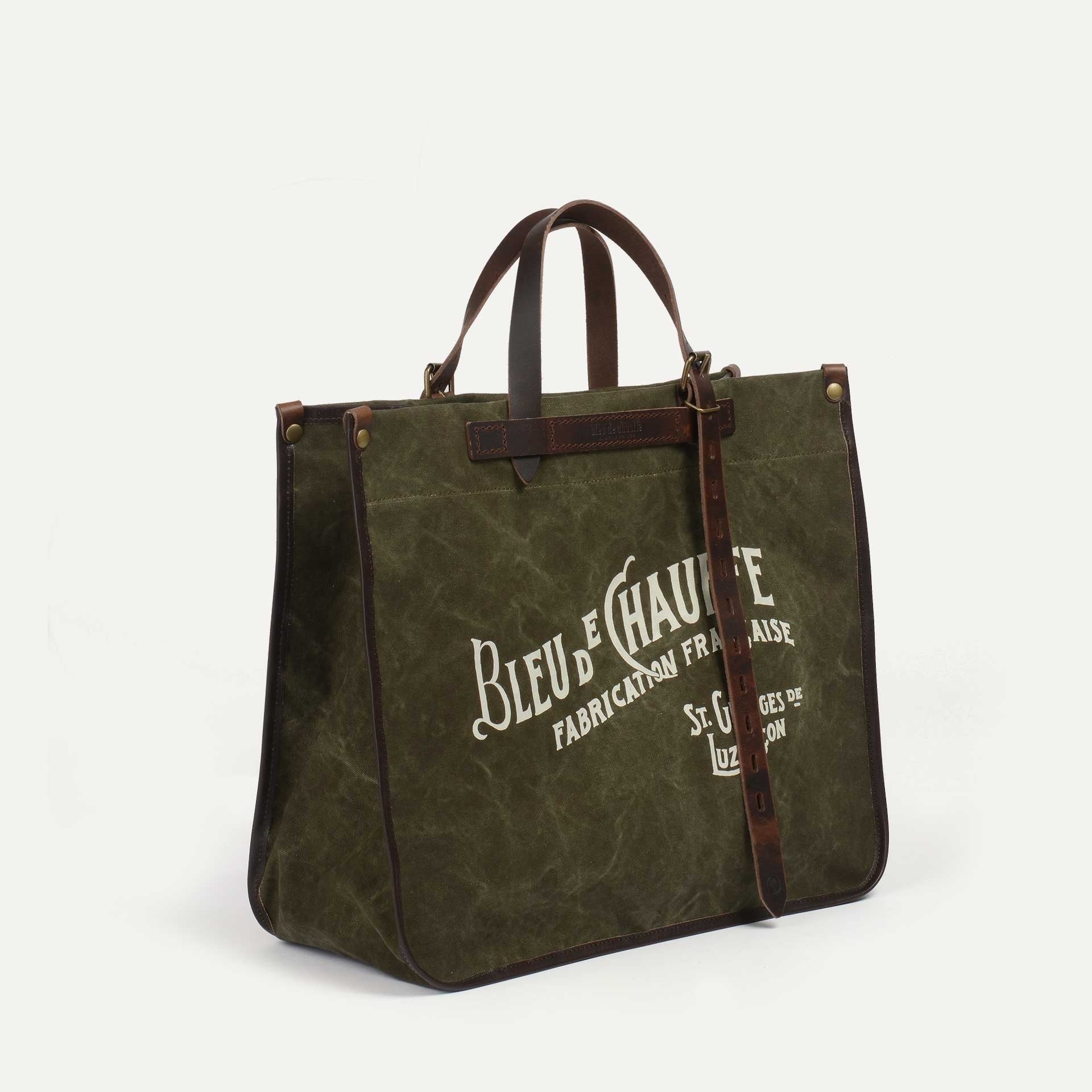 Bazar Tote Bag - Dark Khaki - Image 3