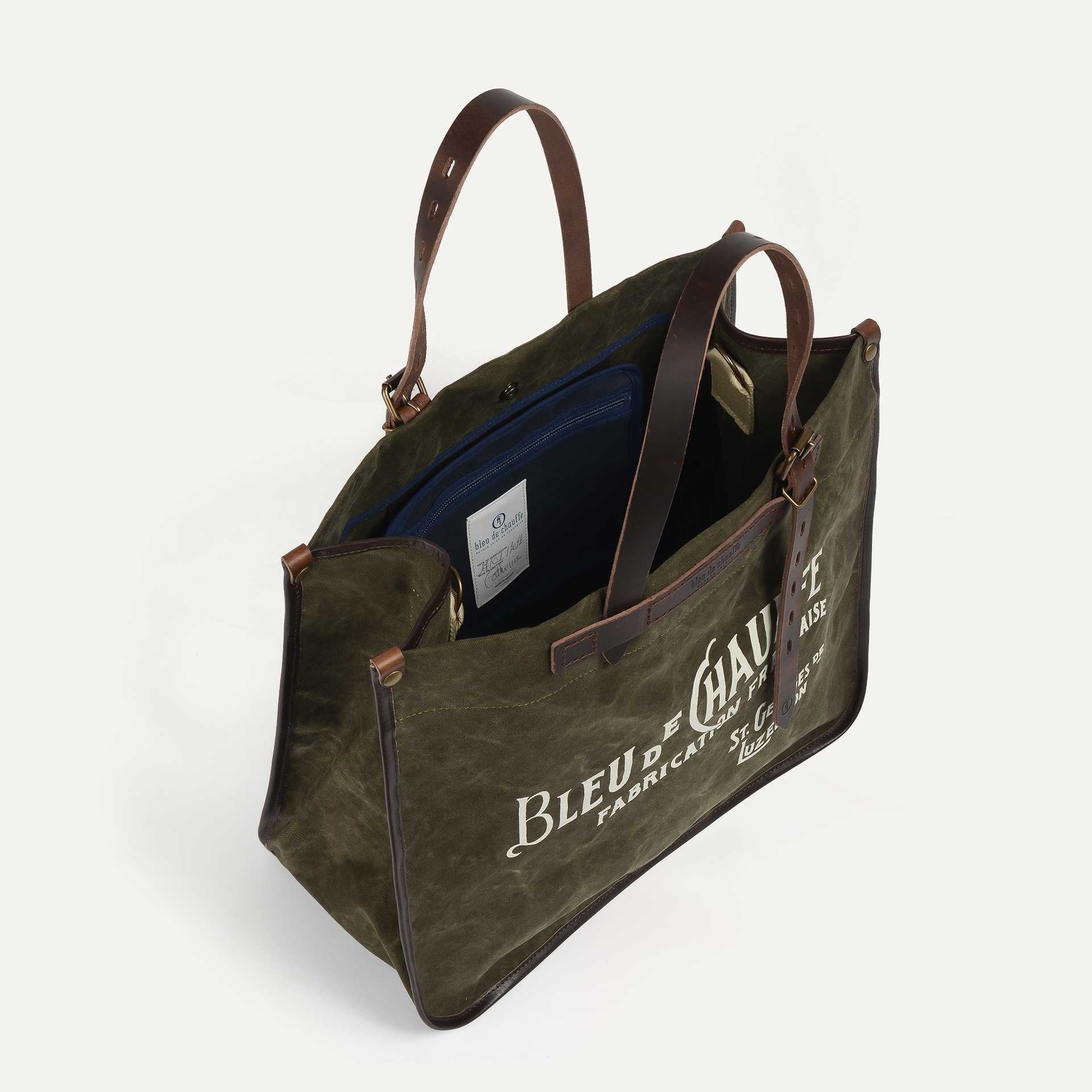 Bazar Tote Bag - Dark Khaki - Image 4