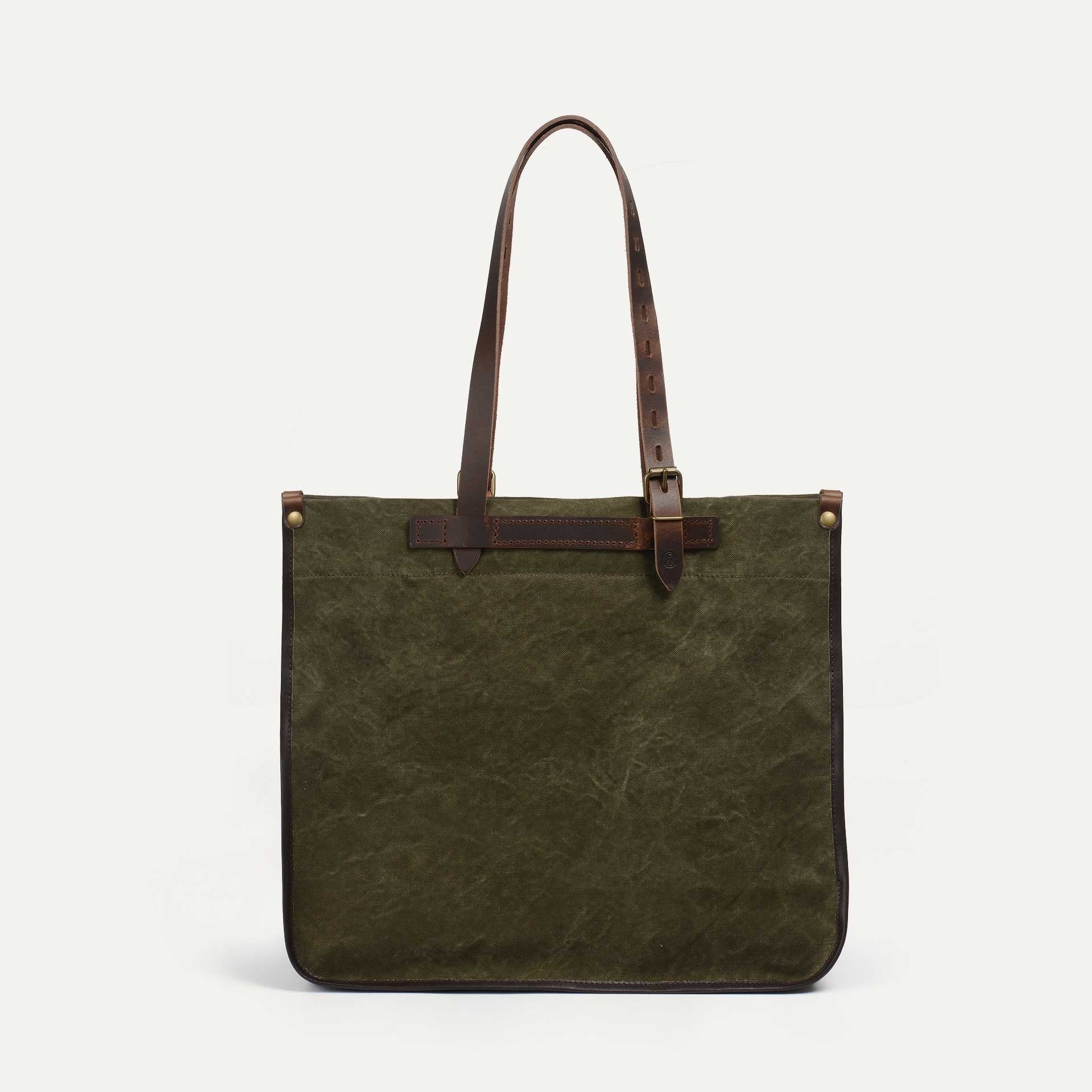 Bazar Tote Bag - Dark Khaki - Image 5