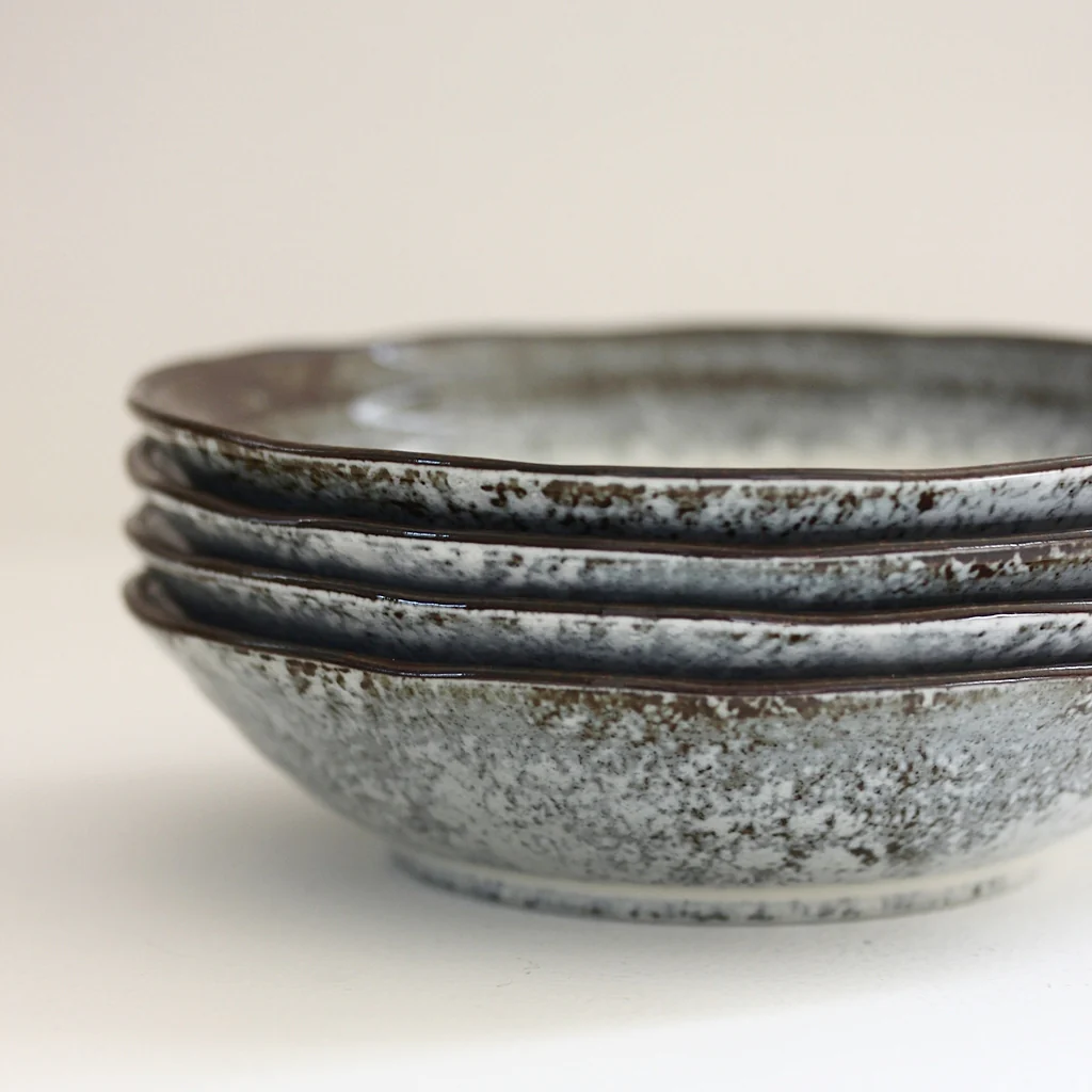 Blue/brown Japanese Bowl - Image 2