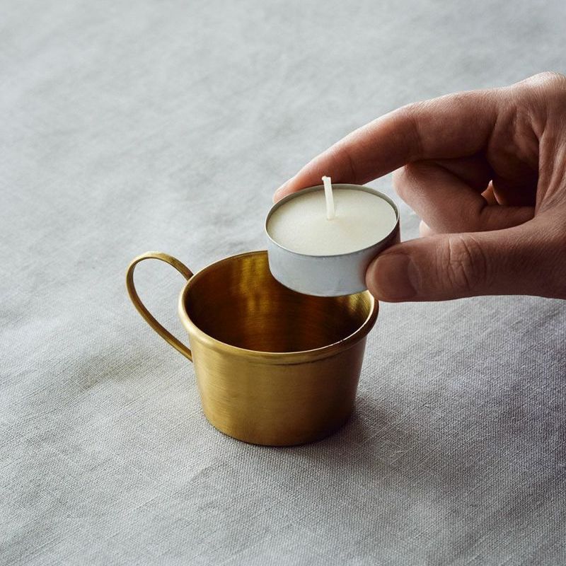 Brass Candle Cup - Image 3