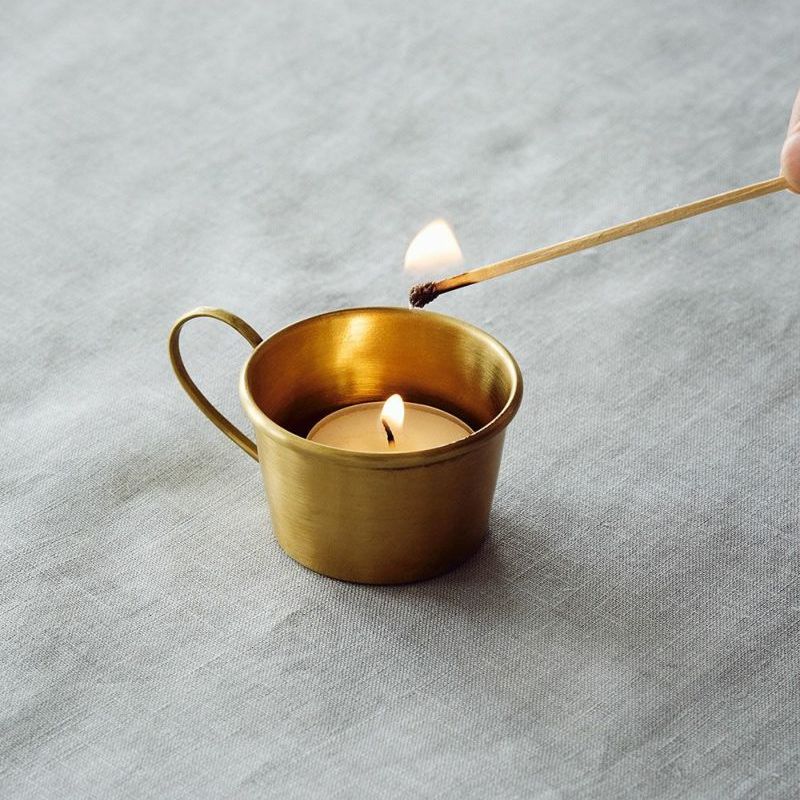 Brass Candle Cup - Image 4