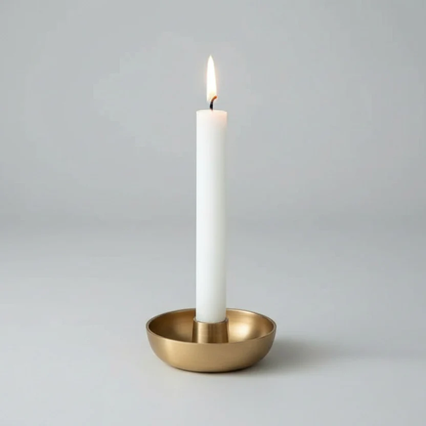 Brass Candle Holder - Image 3