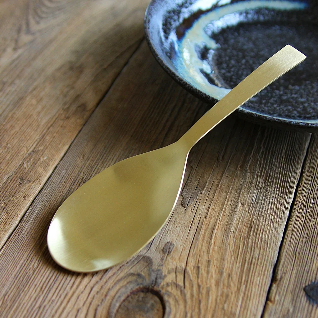 Brass Serving Spoon - Image 3