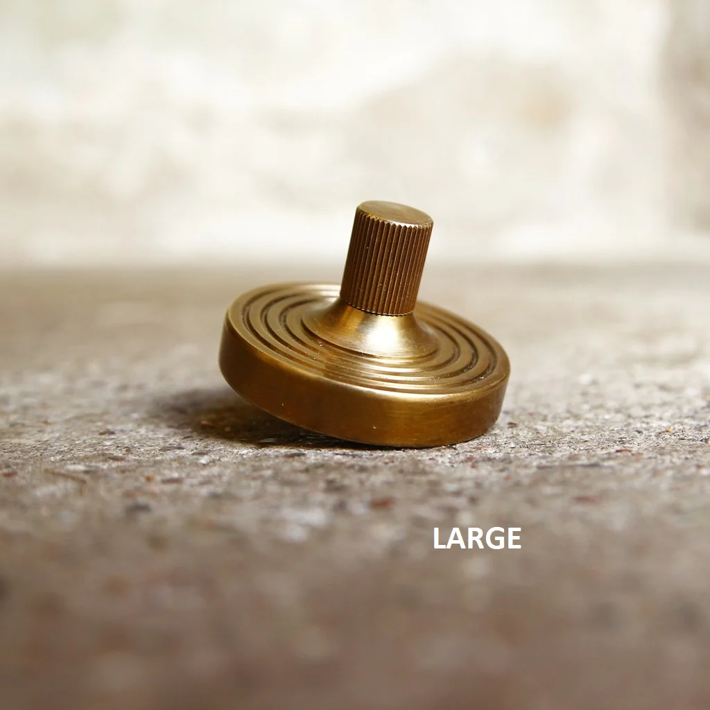 Brass Spinning Top - Image 3