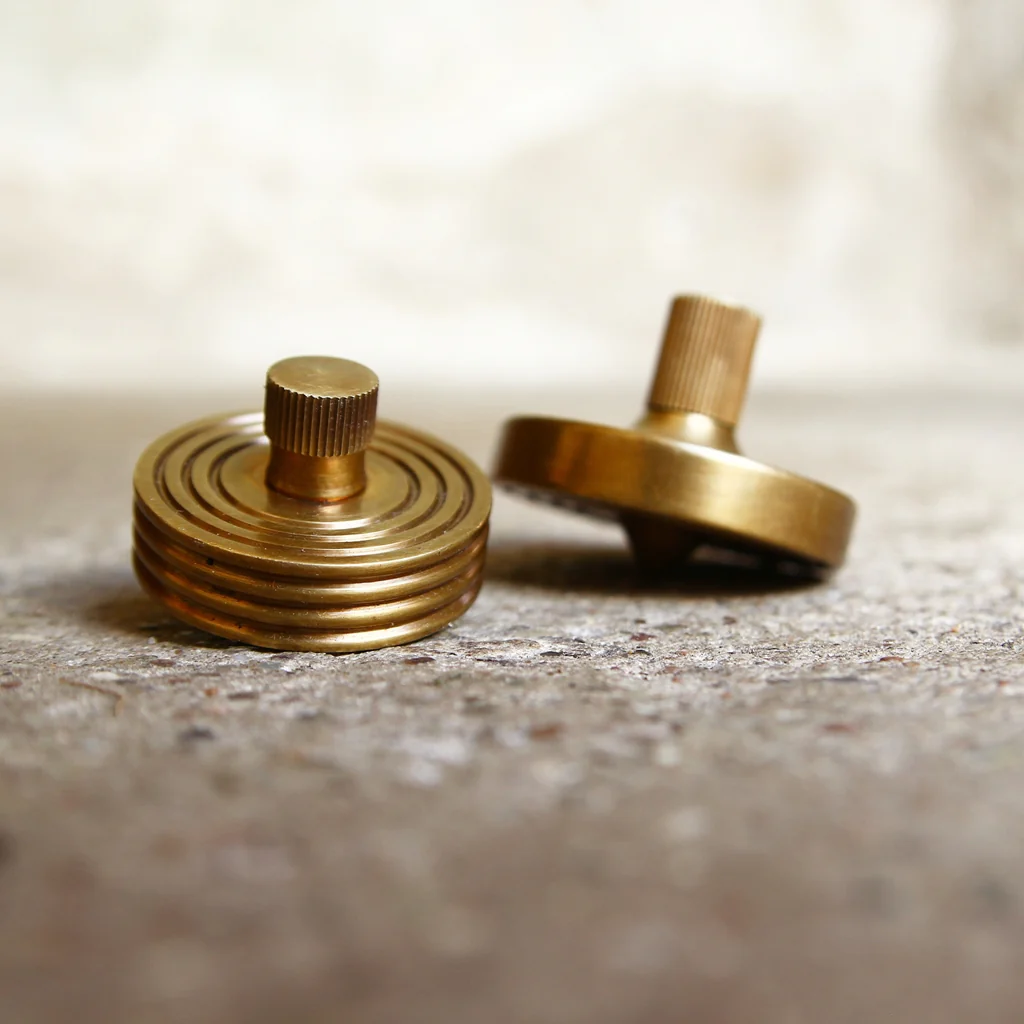 Brass Spinning Top - Image 5