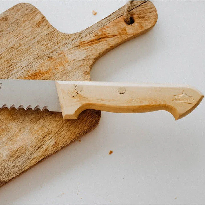 Bread Knife Boxwood - 25 cm - Image 4