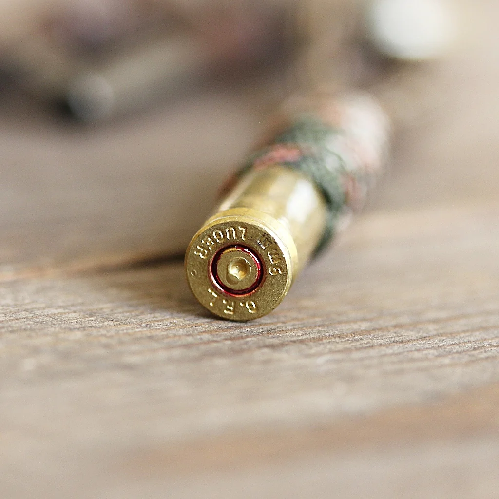 Brown Camo Bullet Keychain - Image 2