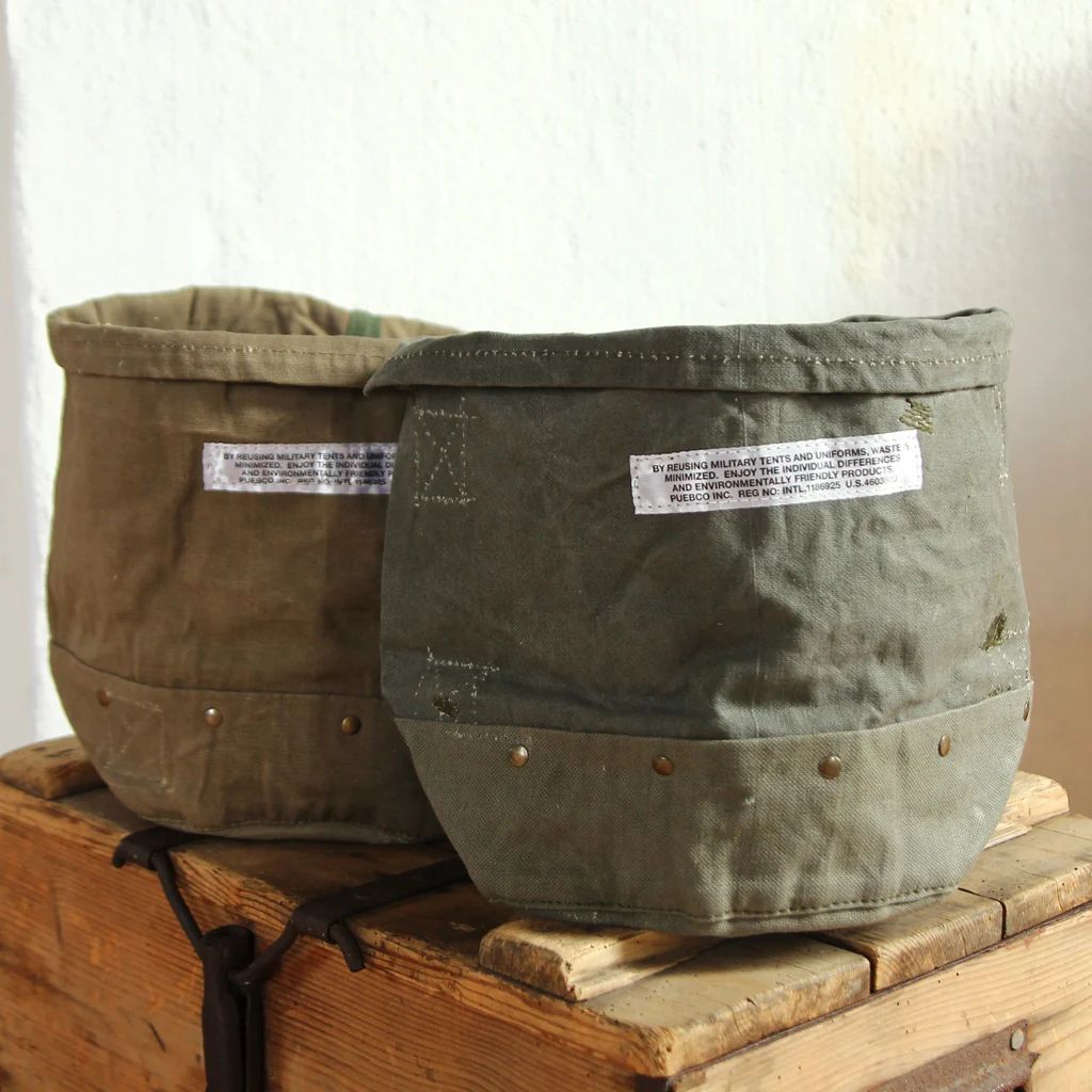 Canvas Rivet Pot Cover - Image 5