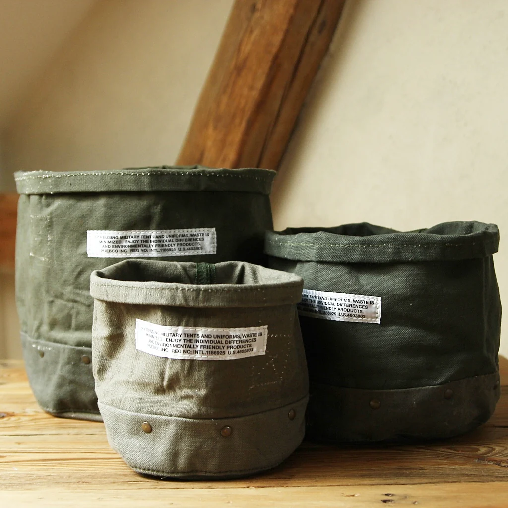 Canvas Rivet Pot Cover - Image 6