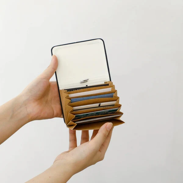 Card Holder Navy - Image 3