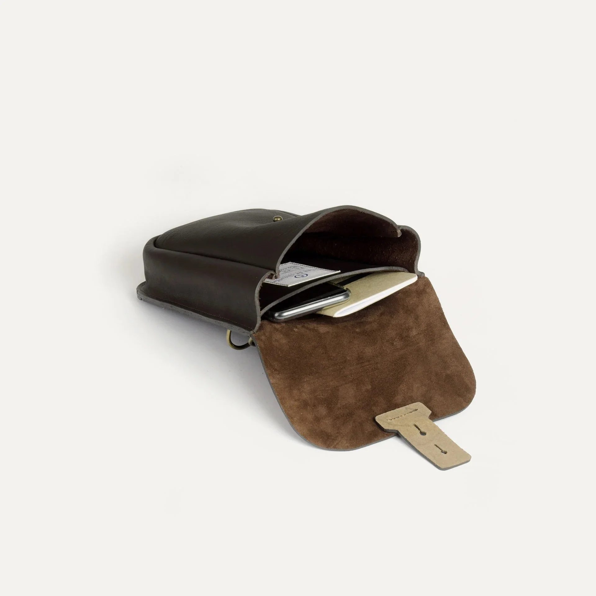 Cartel Cartridge Shoulder Bag - Dark Brown - Image 5
