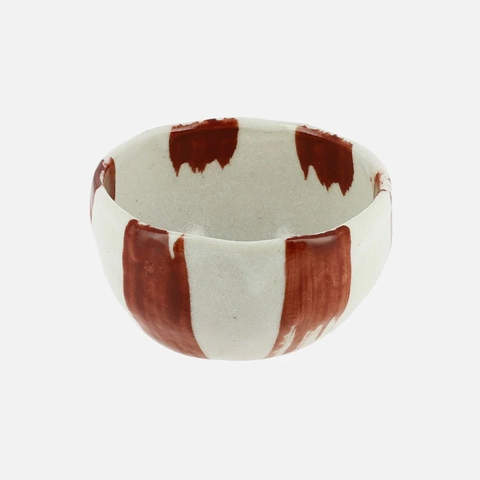 Ceramic Mini Bowl – Brushstroke Red - Image 3