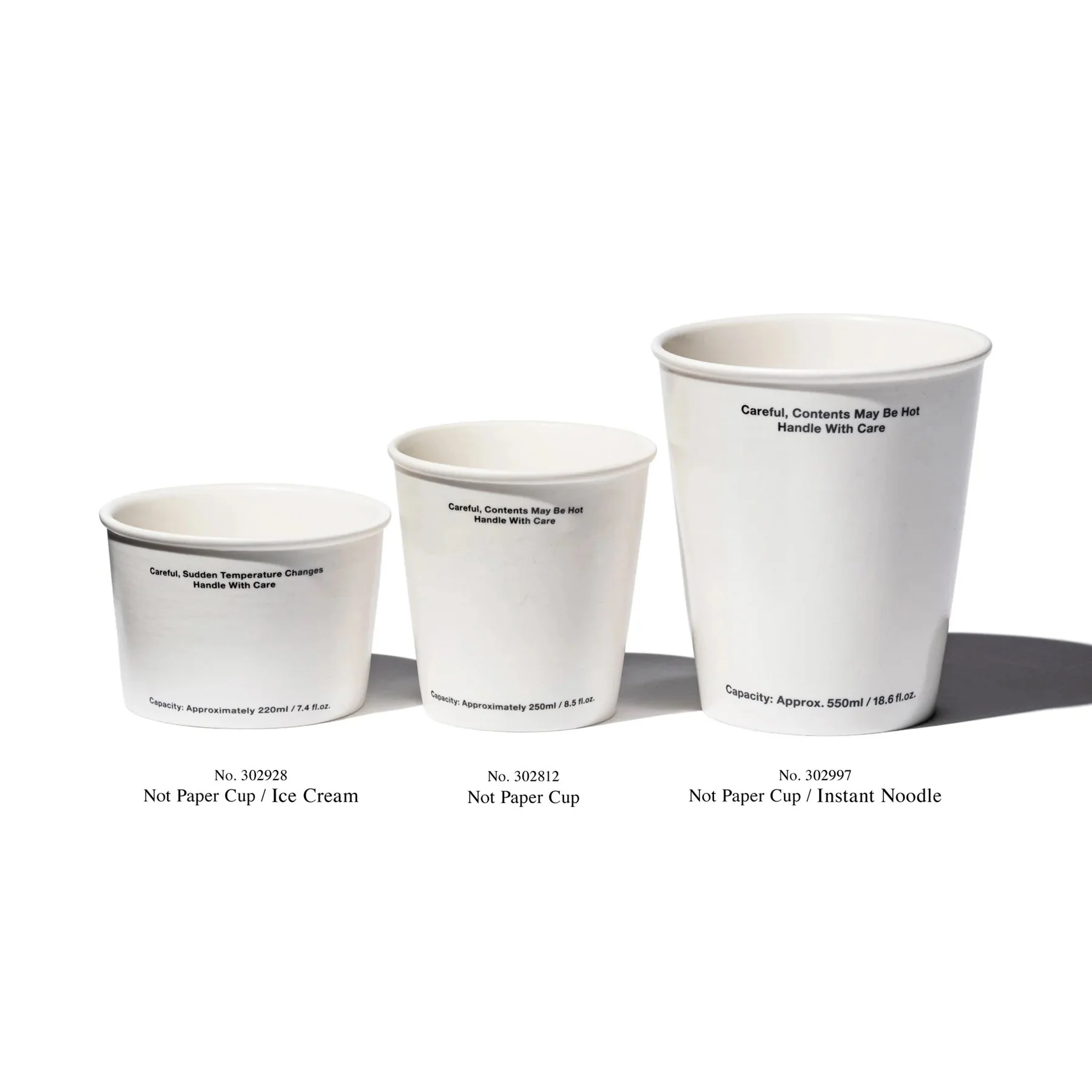 Ceramic Not Paper Cup - Ice Cream - Image 3