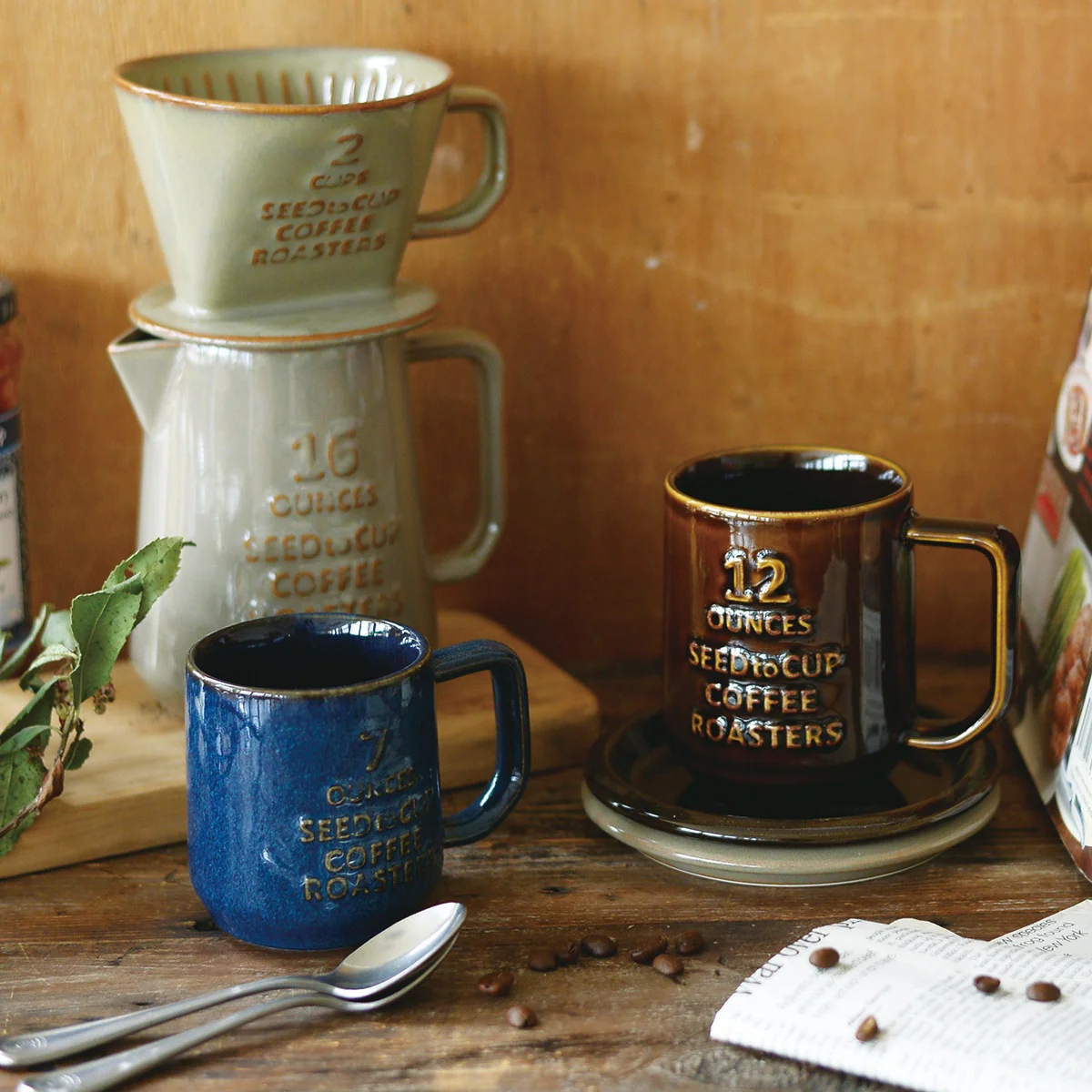 Coffee Roasters Mug Navy - Image 5