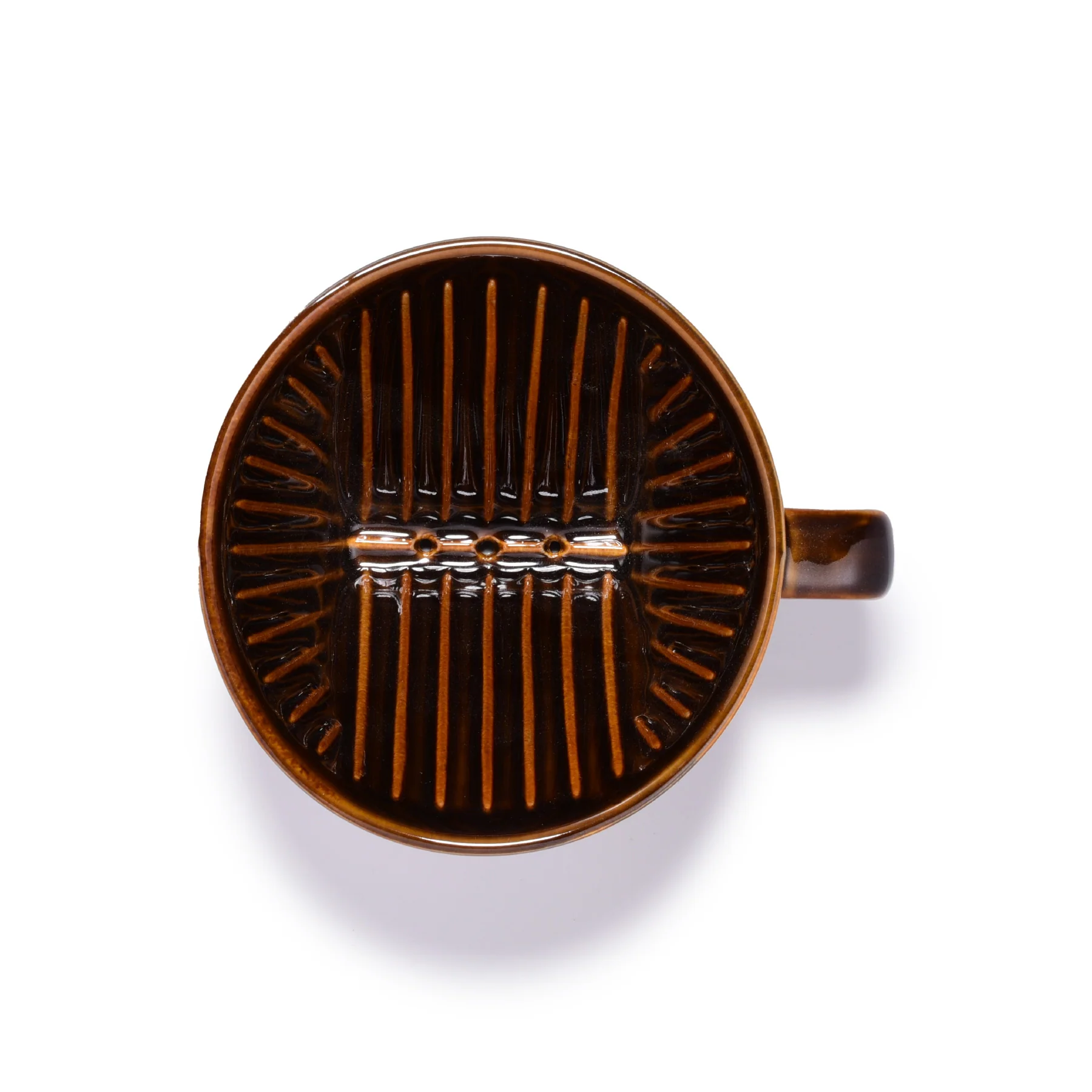 Coffee Roasters Pour-Over Brewer Brown - Image 3