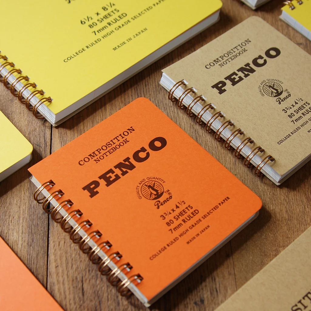 Composition Notebook Coil - Orange - Image 4