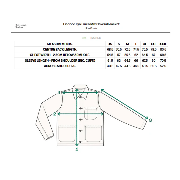 Coverall Jacket  - Licorice Lyo Linen Mix - Image 4