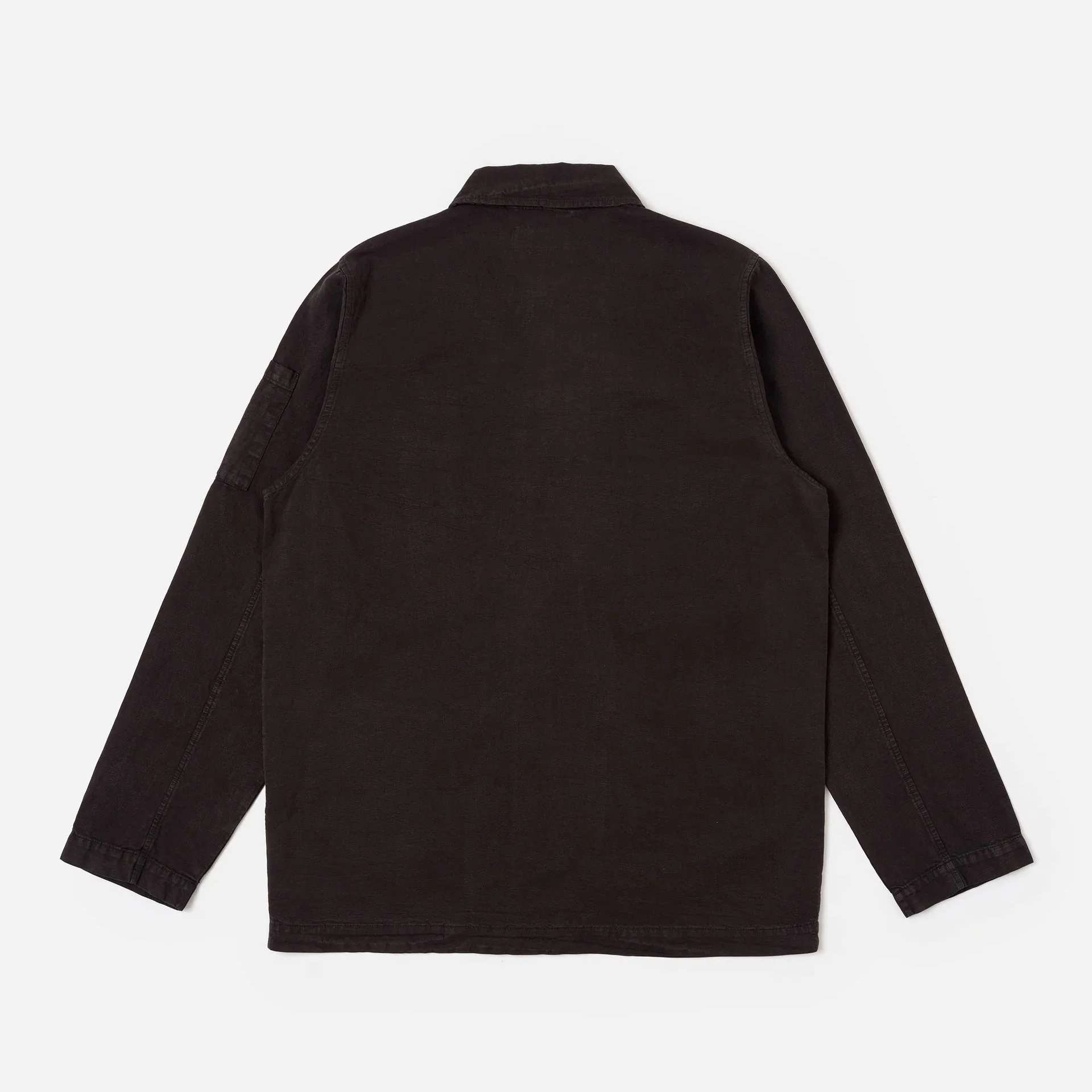 Coverall Jacket  - Licorice Lyo Linen Mix - Image 5