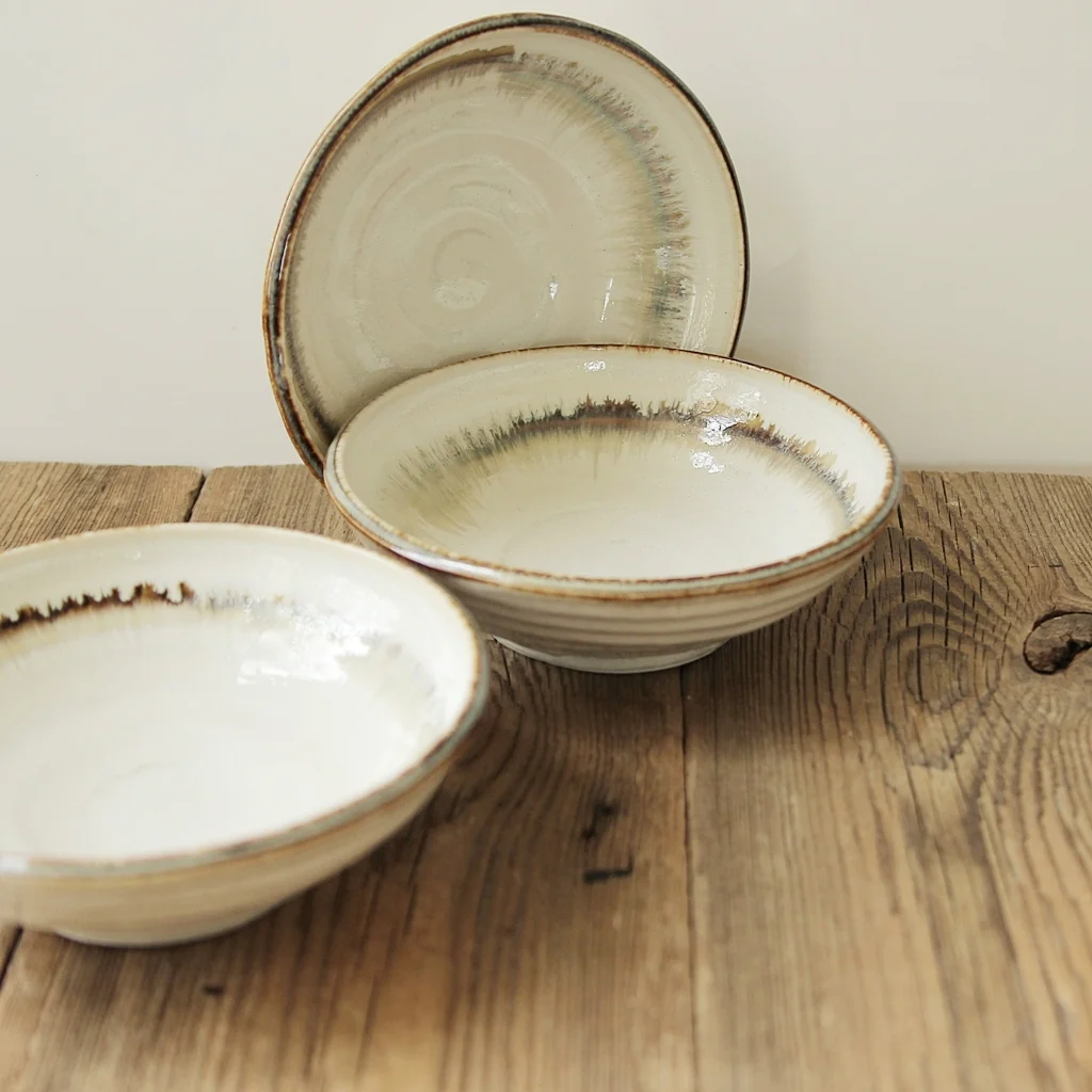 Cream Japanese Bowl - Image 4