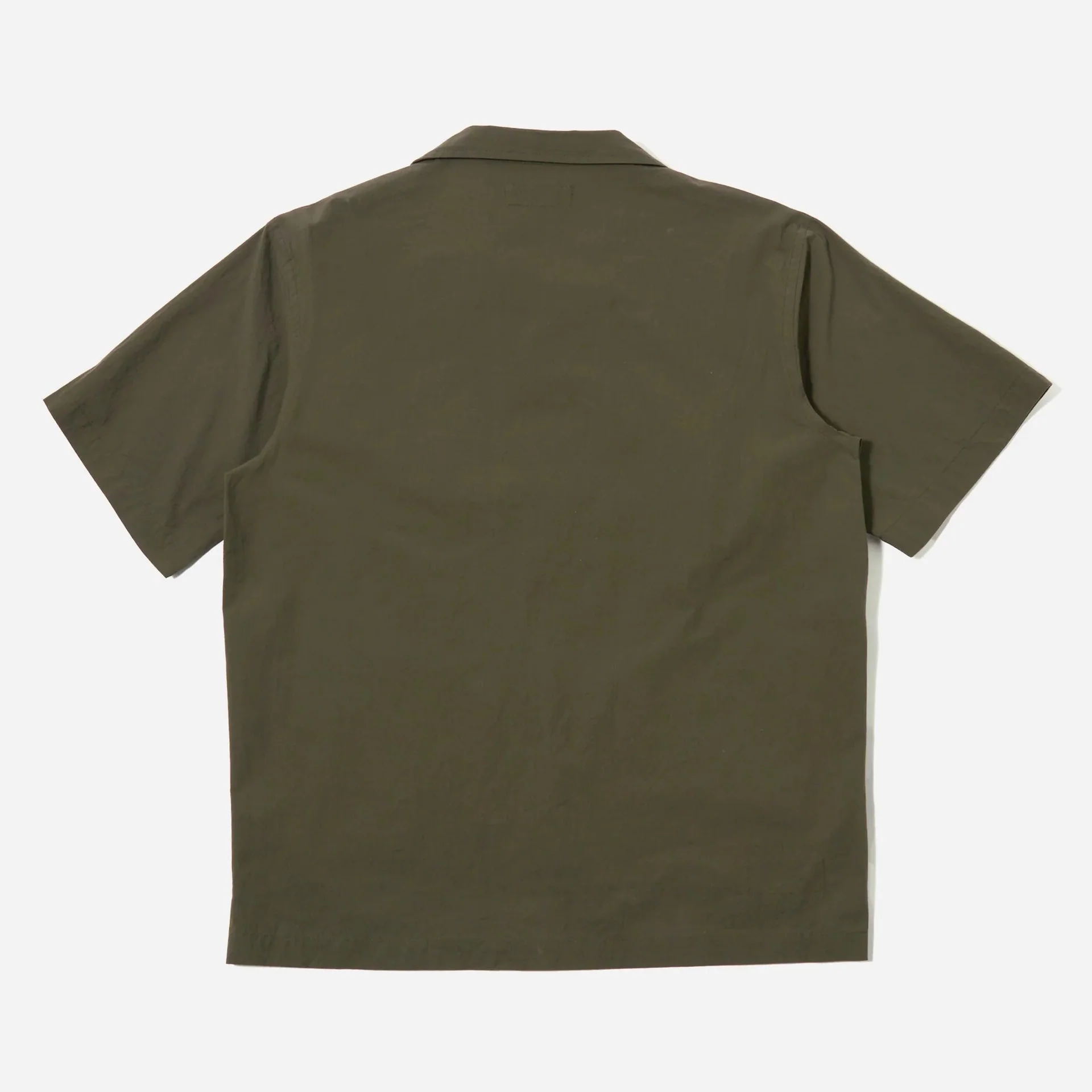Dwight Overshirt - Olive Tech Cotton - Image 5
