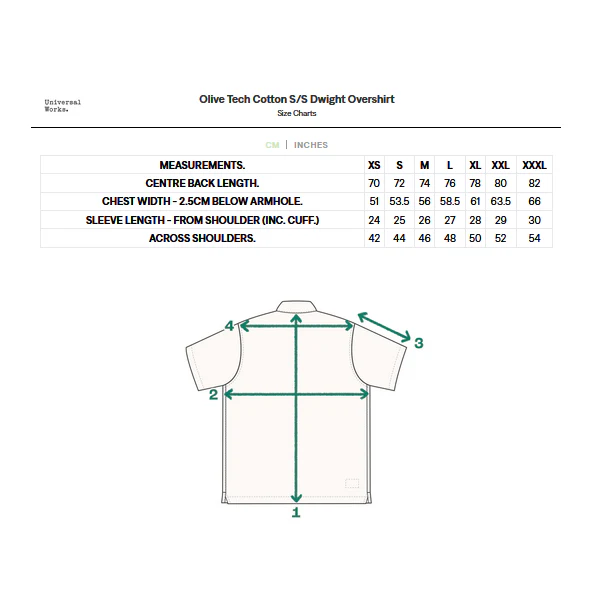 Dwight Overshirt - Olive Tech Cotton - Image 6