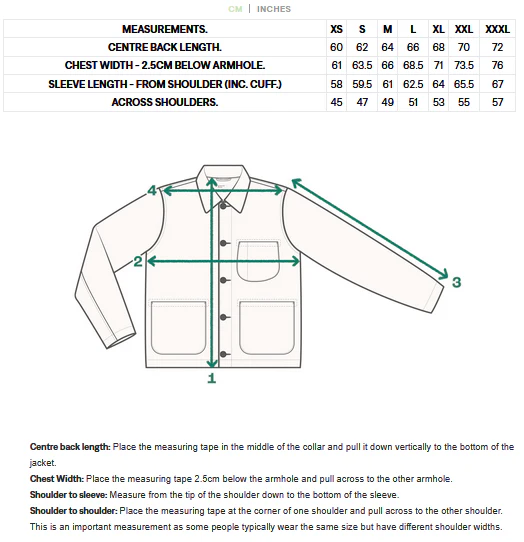 E130 Jacket Lucas – Boxy Workwear Jacket - Image 5