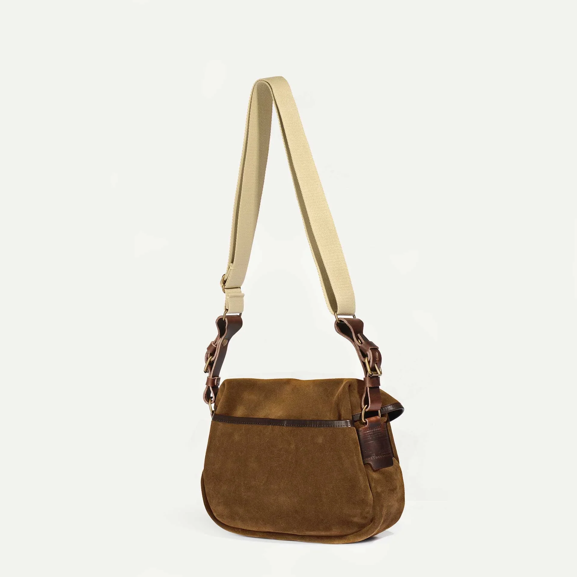 Fisherman's Musette XS in Suede tobacco - Image 5