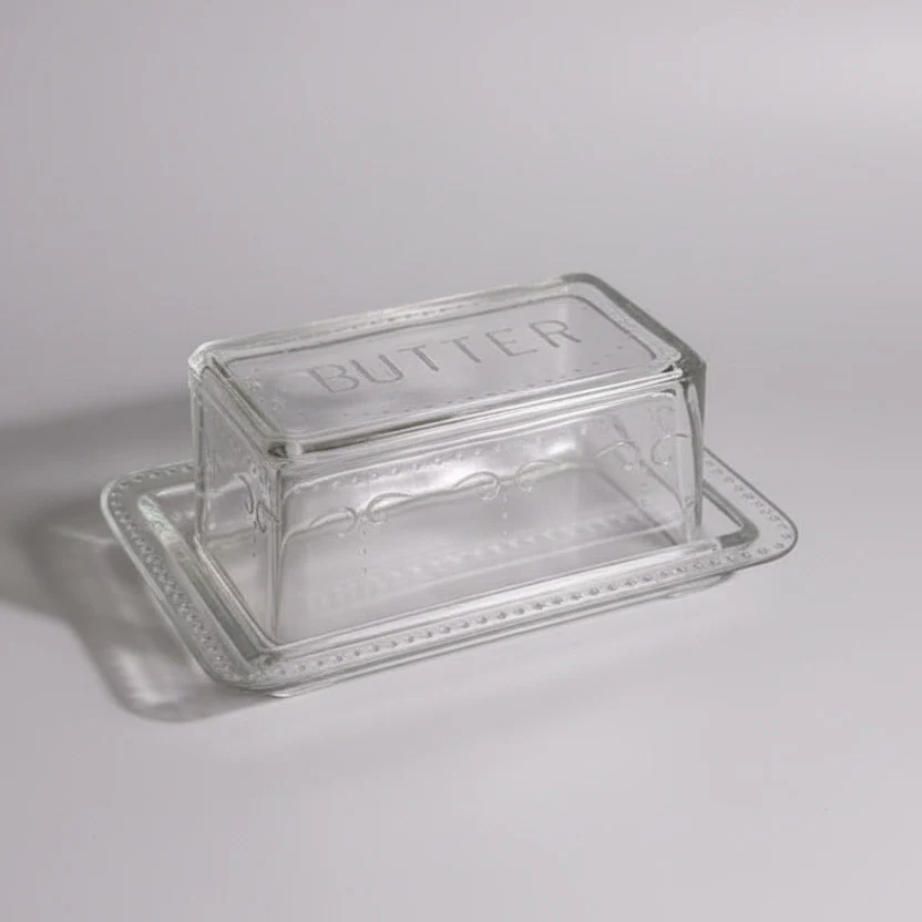 Glass Dish Butter - Image 2