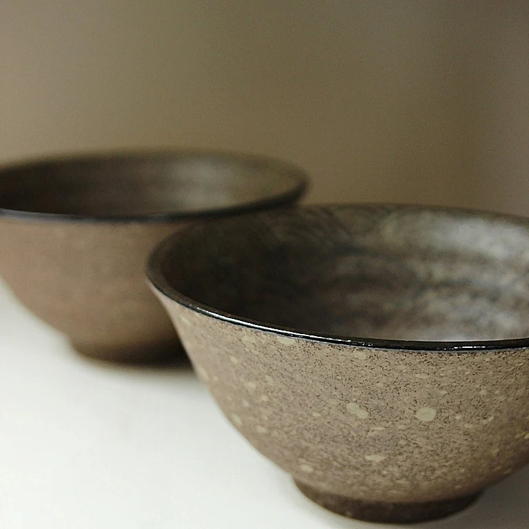 Japanese Nami Stoneware Bowl - Image 4