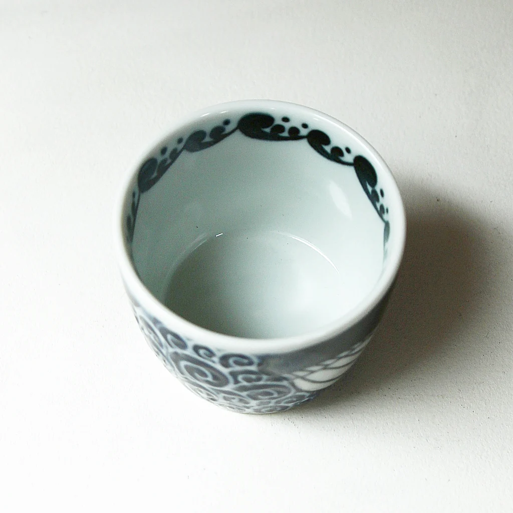 Whale Porcelain Soba Cup - Image 7
