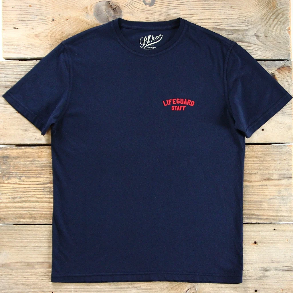 Jaws Graphic Tee Navy - Image 4