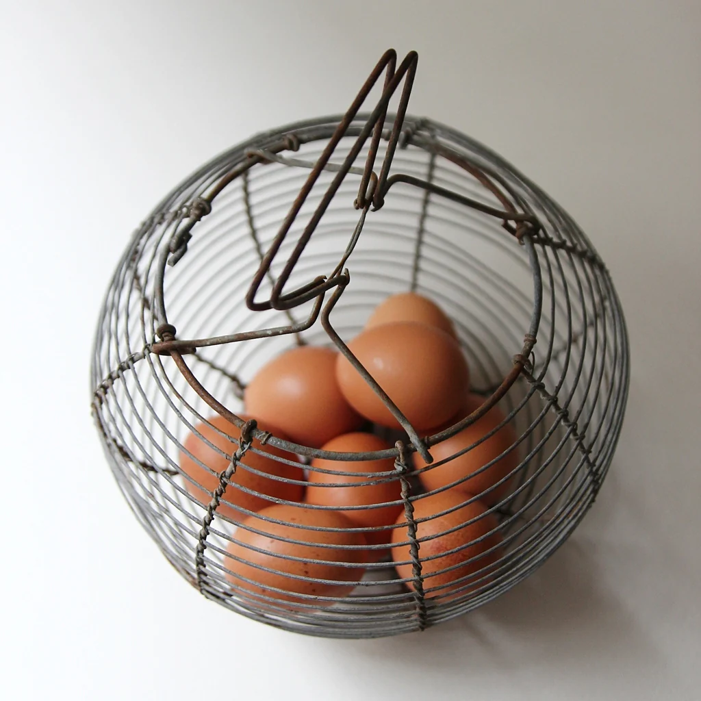 Traditioneller französischer Eierkorb - Image 2