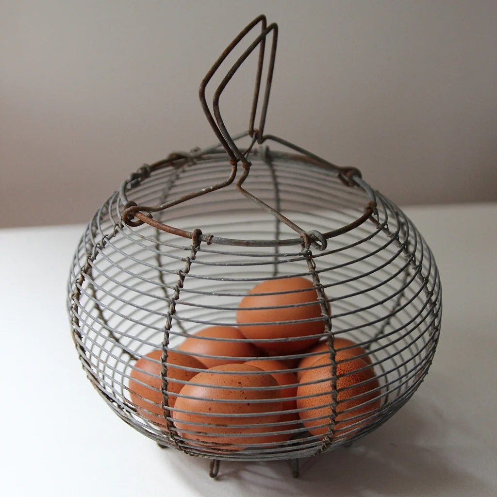 Traditioneller französischer Eierkorb - Image 3