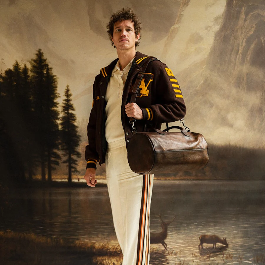 Leather Gym Bag - Image 2