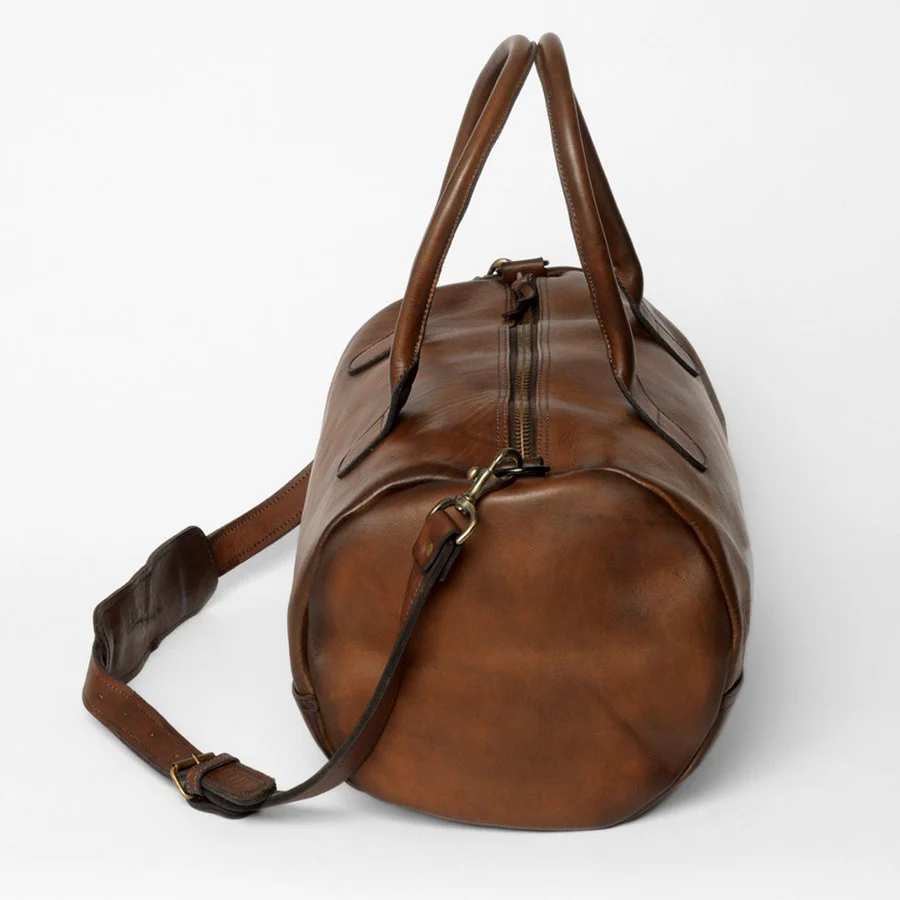 Leather Gym Bag - Image 5
