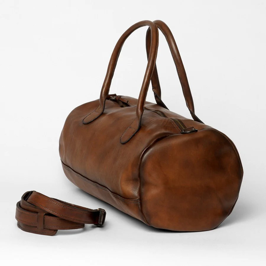 Leather Gym Bag - Image 8