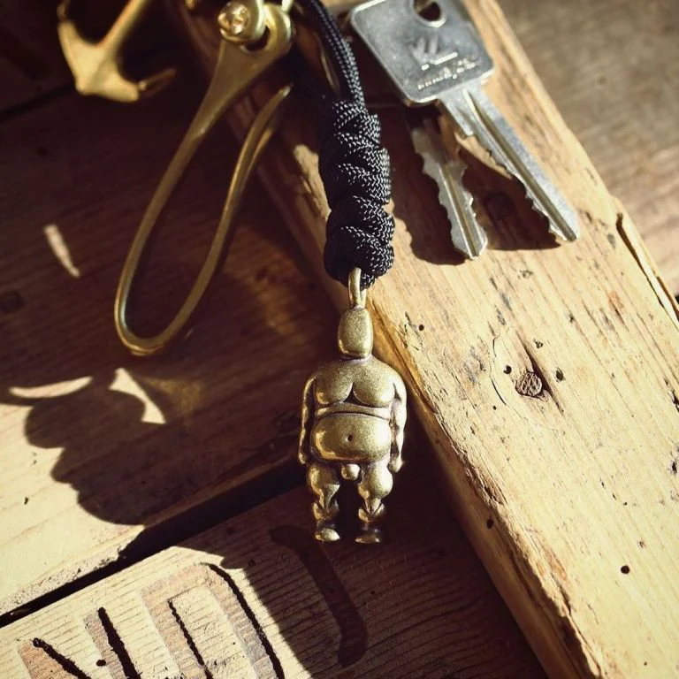 Lucky Fat Man Keychain - Image 3