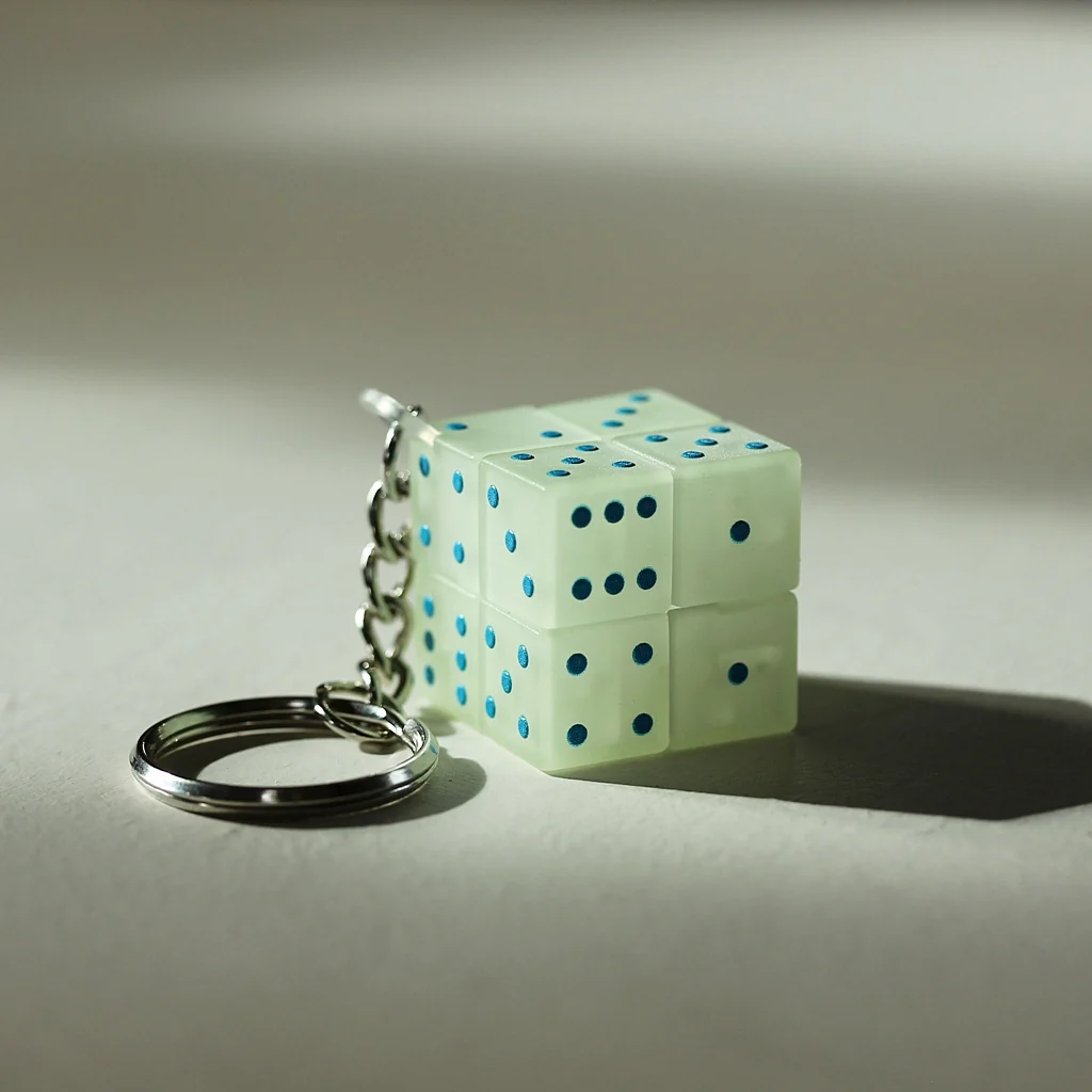 Magic Cube Key Ring – Glow - Image 2