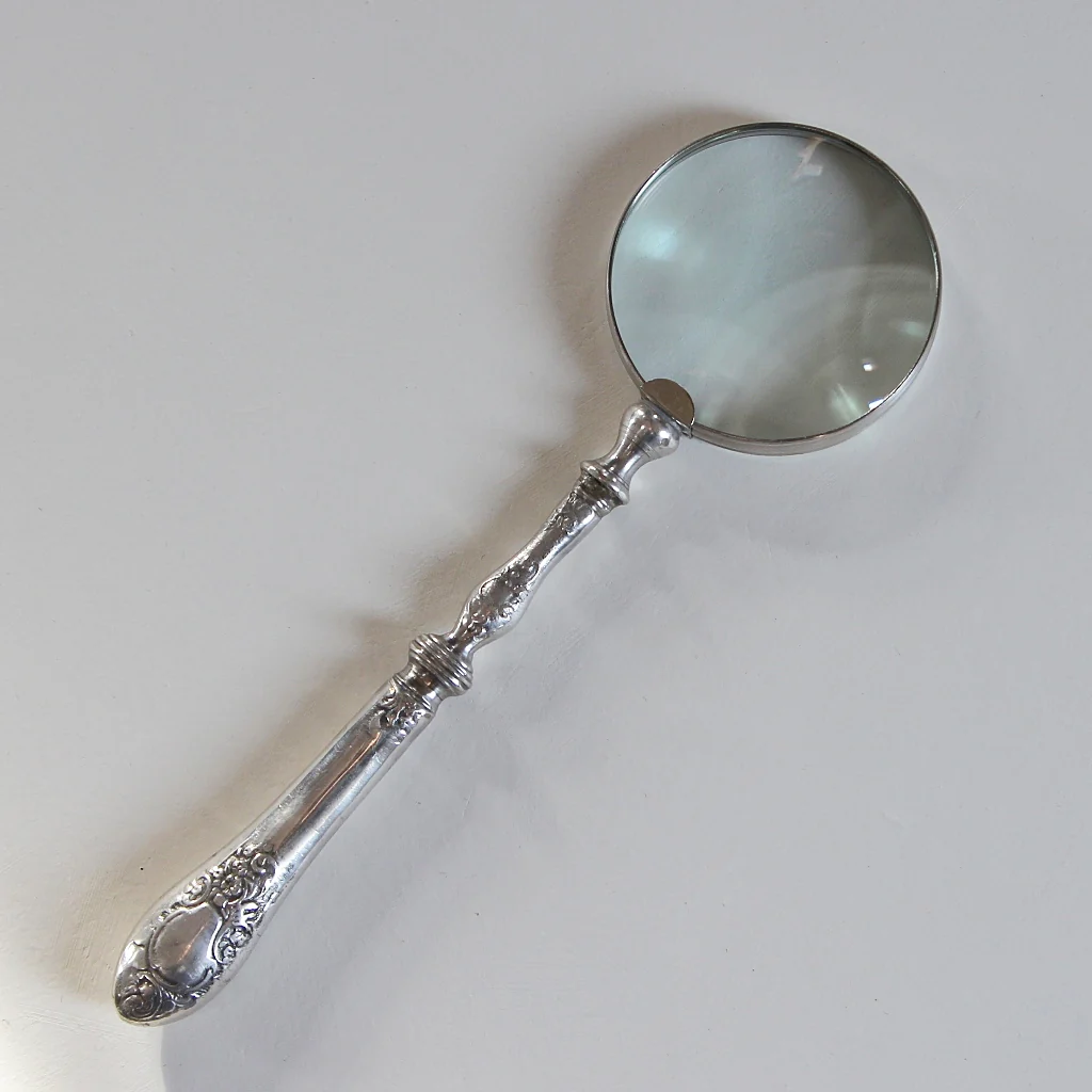 Magnifier With Antique Cutlery Handle - Image 2