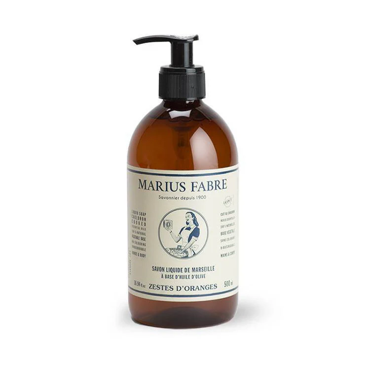 Marseille Liquid Soap Orange - Image 2