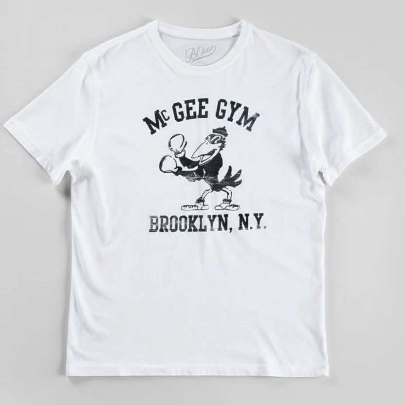 Mc Gee Gym Graphic Tee White - Image 3
