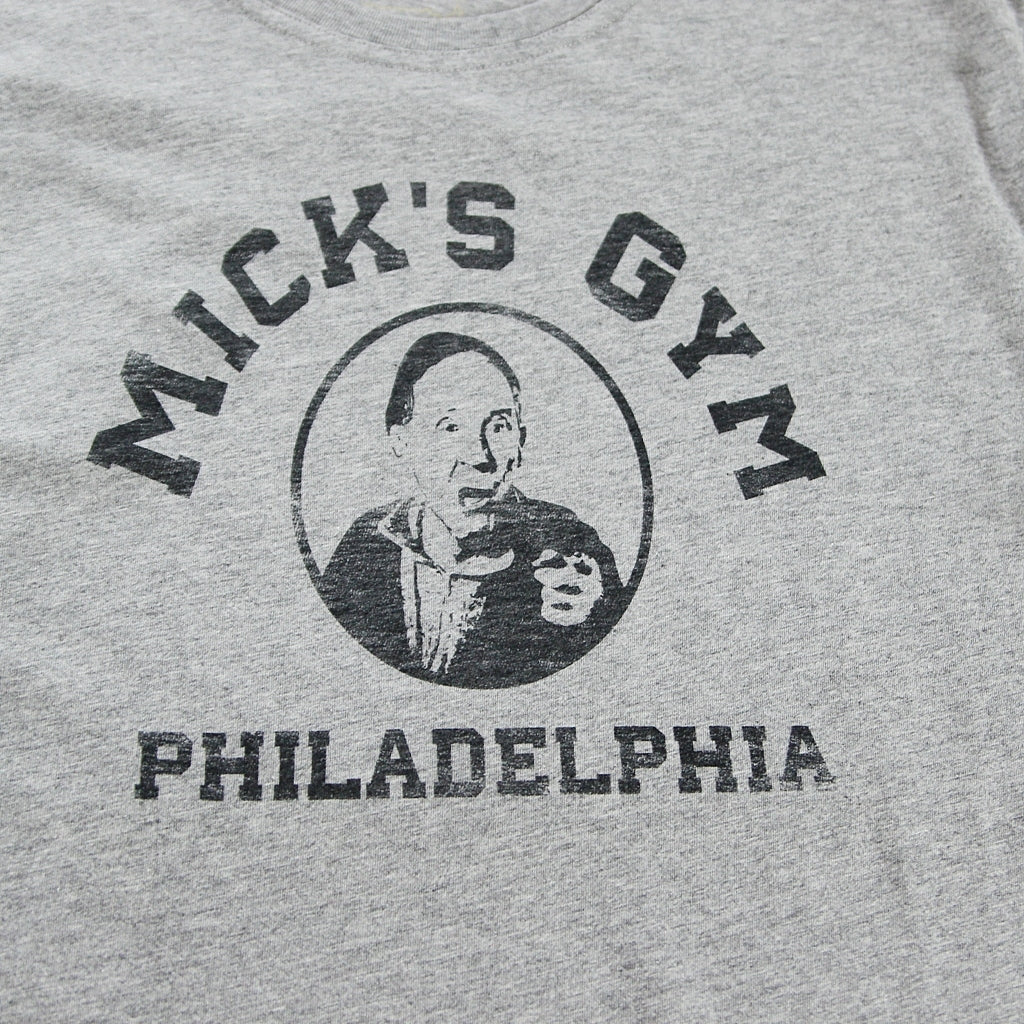 Mick's Gym Graphic Tee Grey Melange - Image 3