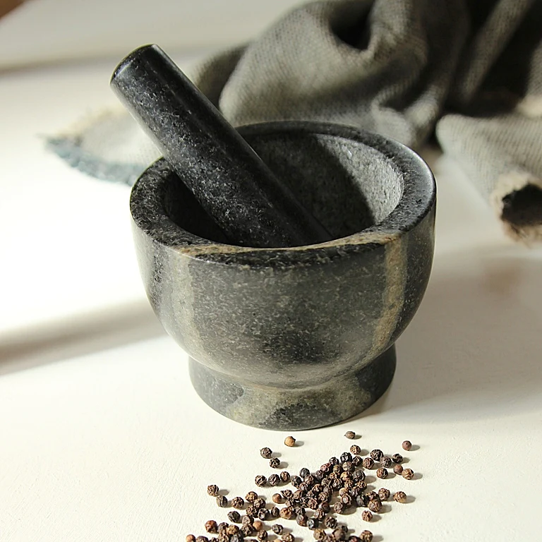 Mörser mit Stößel – Granit