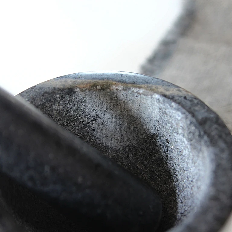 Mörser mit Stößel – Granit - Image 2
