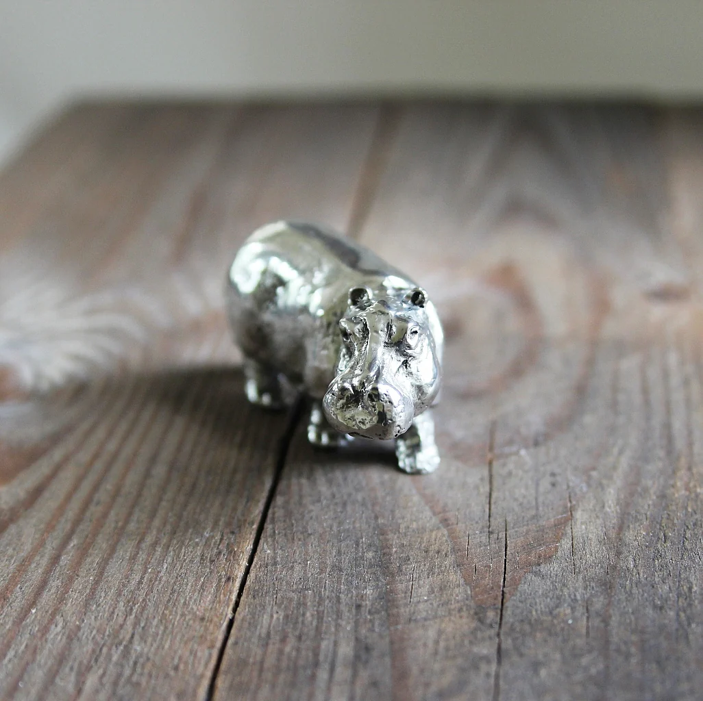 Nilpferd Skulptur - Image 3