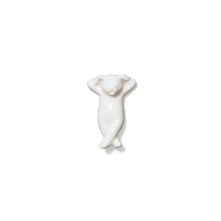 Piggy Knife Rest Lazy - White - Image 3