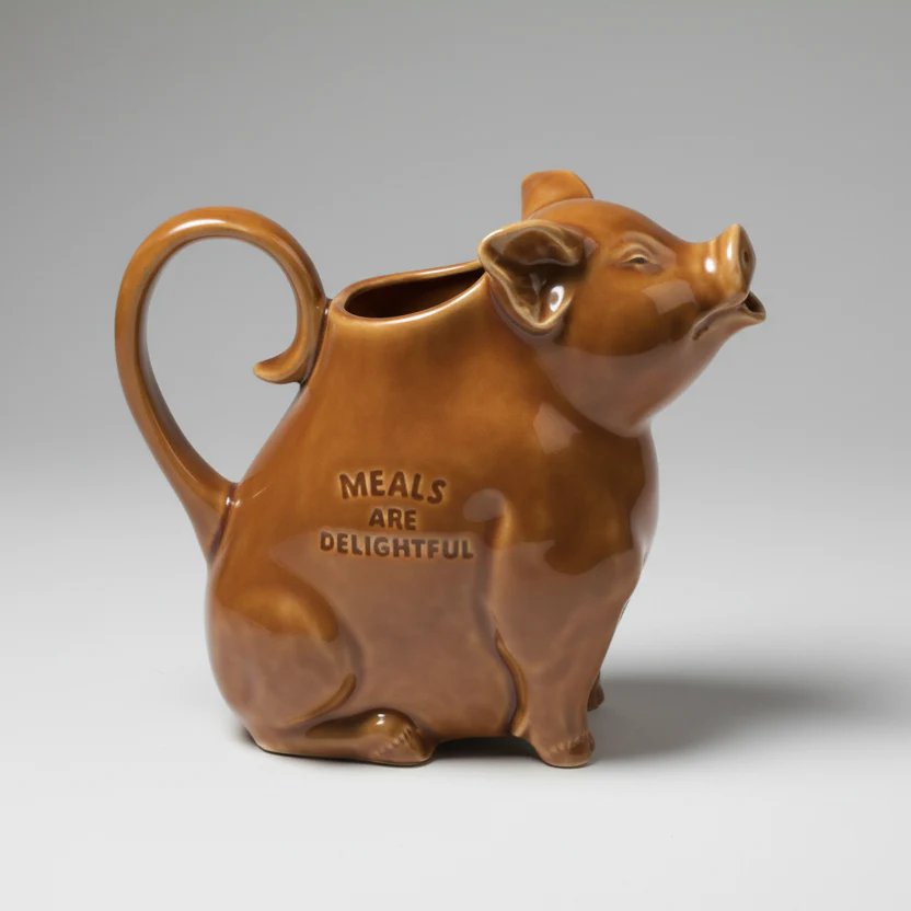 Piggy Pitcher L - Caramel - Image 5